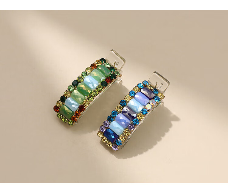 CHIMERA Rainbow Mojito Side Hair Clip Set of 2 Hairpin Hair Accessories for Women Birthday Gift 9