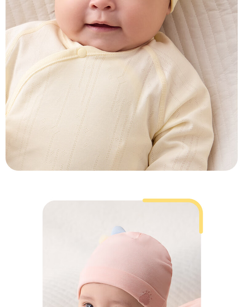 October Crystal Baby Hat Fontanelle Cap Spring Summer Newborn Infant Hat Unisex Baby 7A Antibacterial Class A 0-3-6 Months 20