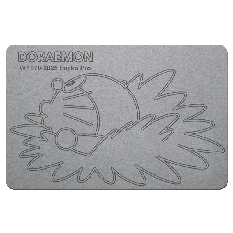 Dajiang Doraemon Co-Branded Hard Diatomaceous Earth Absorbent Floor Mat, Bathroom Entrance Cartoon Fun Toilet Mat, 39x60cm