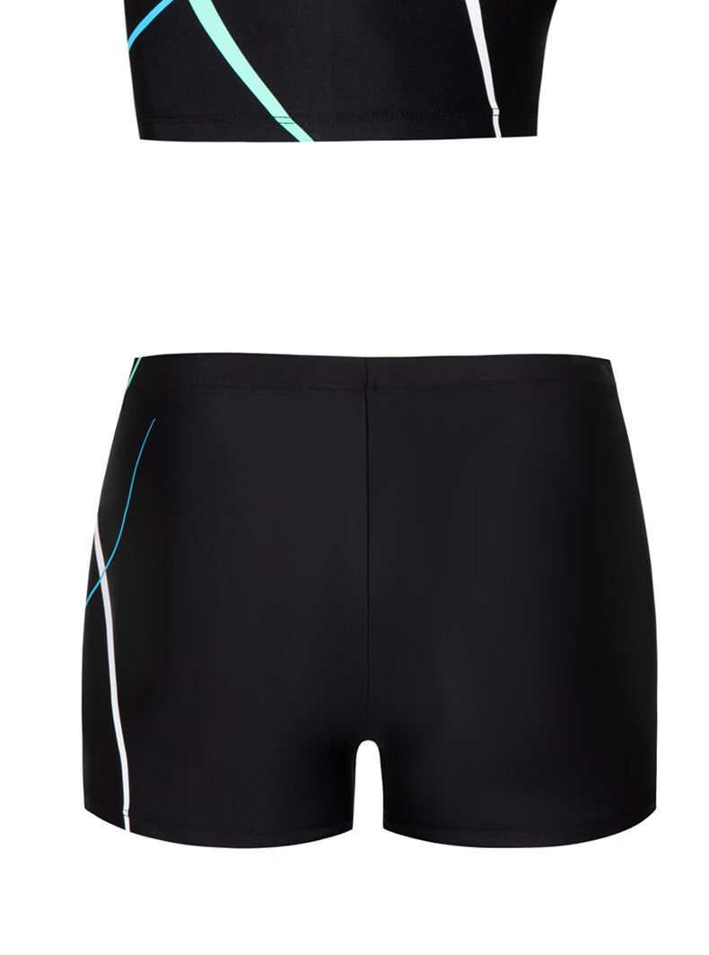 LangSha Men's Professional Training Swim Trunks Quick-Dry Beach Pool Swimwear 14