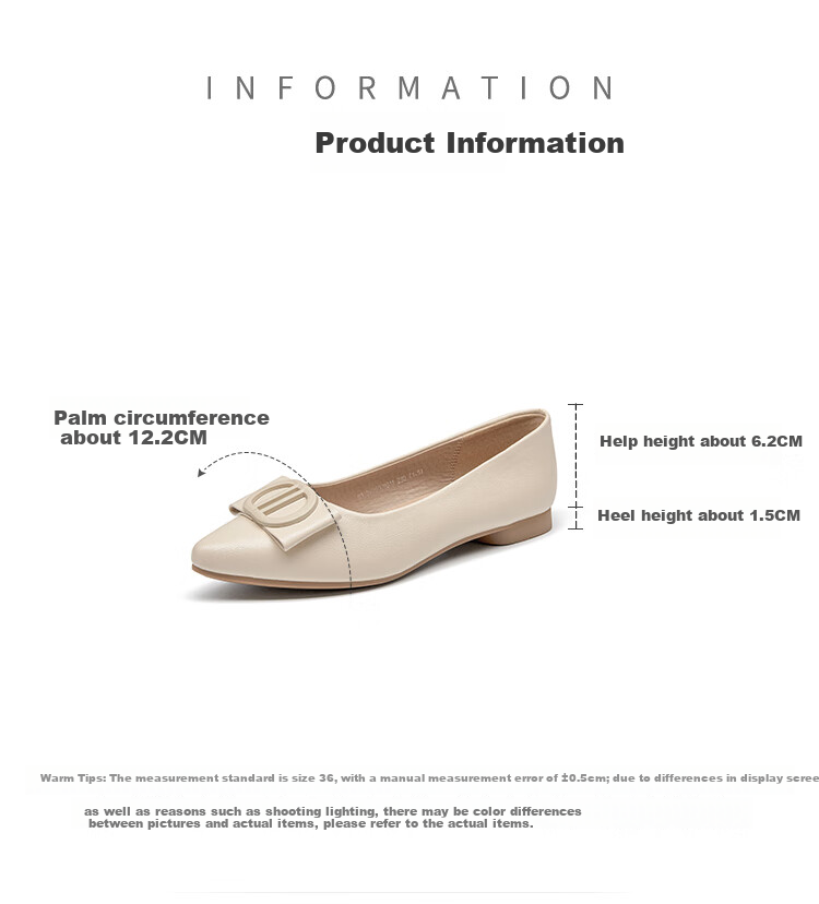 Dusto Pointed Toe Low-Cut Women's Flats, 2026 New Spring Style, Low Heel Flat Shoes, Loafers, Soft Sole, Commuter Women's Shoes 3
