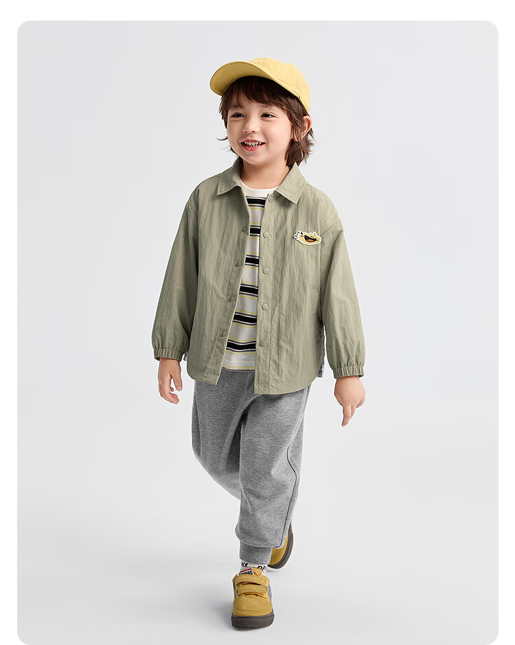 BALABALA Children's Clothing, Baby Outerwear, Boys And Girls Clothes, New Autumn Thin Shirt, Cute Casual Style, 208325105209 11