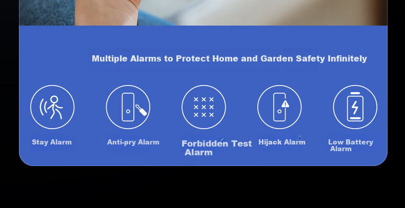 VOC Smart Lock with Palm Vein And Facial Recognition, Dual Camera Door Lock for Home Use, Fingerprint Lock, Electronic Password Lock T10Plus S 13