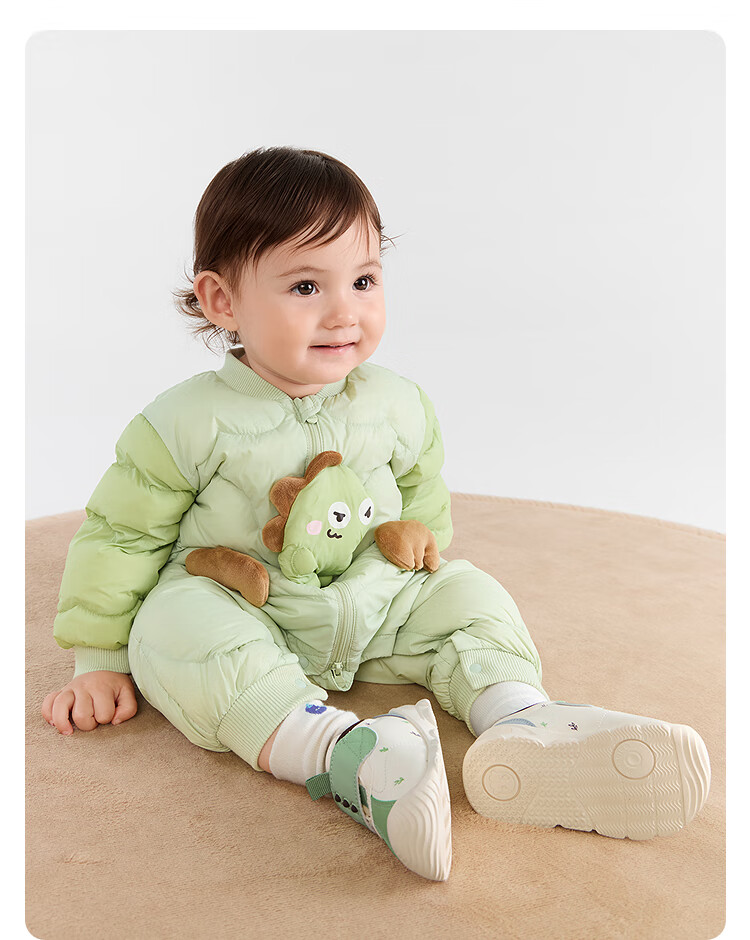 BALABALA Baby Toddler Down Jacket One-Piece Winter Outfit Baby Clothes Outdoor [Mall Same Style] 200425120201 6