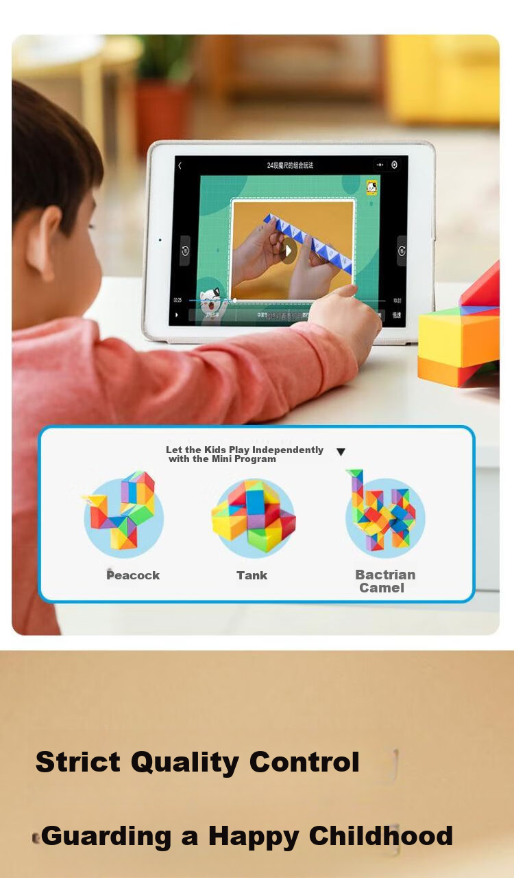 Deli Rainbow Magic Ruler with 72 Segments, Versatile Elastic Flexible Bending Toy, Birthday Gift YP146-72 8