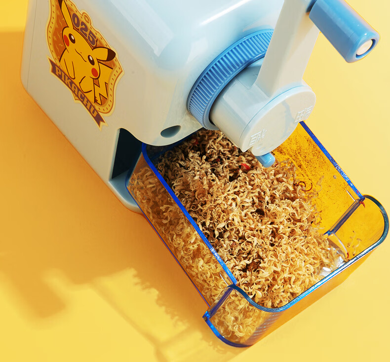 M&G Stationery Pokemon Collaboration Elementary School Pencil Sharpener Manual Rotary Pencil Sharpener Sketching Pencil Sharpener Machine Yellow QPS906X844 7