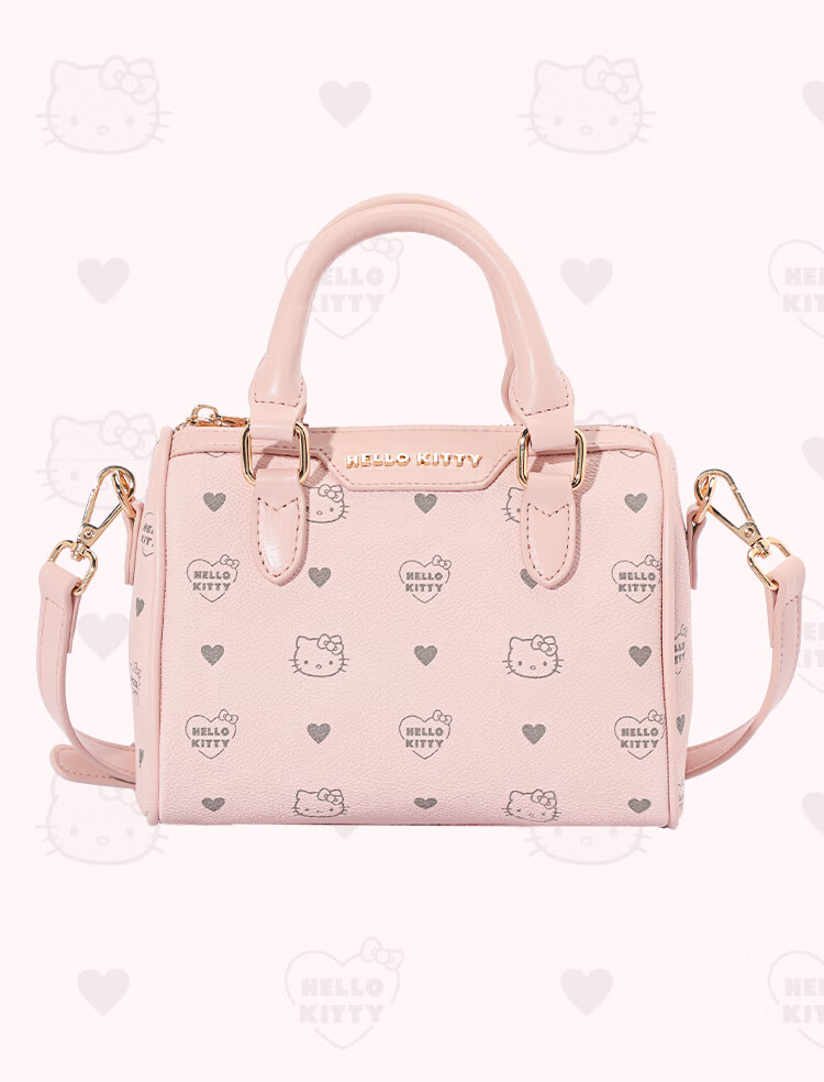 Mesuca X Hello Kitty Handbag, New Women's Bag for Commuting And Casual Wear, Shoulder Pillow Bag with Gift Box, Birthday Gift for Wome 3
