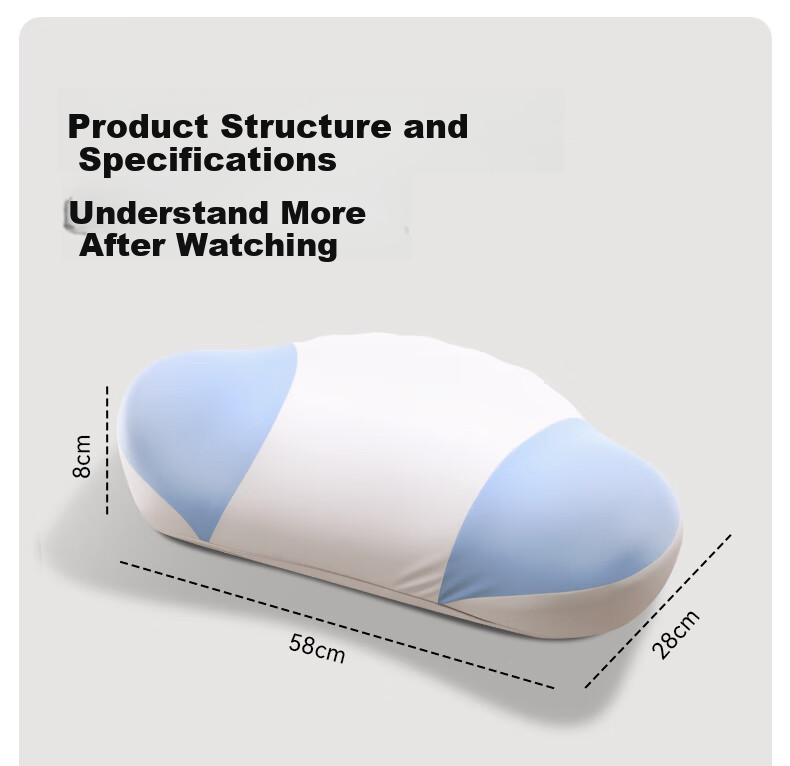 Mixiaoshu Lumbar Pillow, Memory Foam Back Support Cushion for Bed, Pregnancy Waist Support Pillow, Backrest Pad for Sleeping And Bed Headboard Support 15