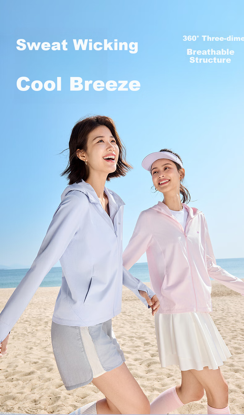 PurCotton Sun Protection Jacket [Knitted Breathable Cool-Feeling] Men's And Women's Sun Protection Clothing Couple Outerwear 8