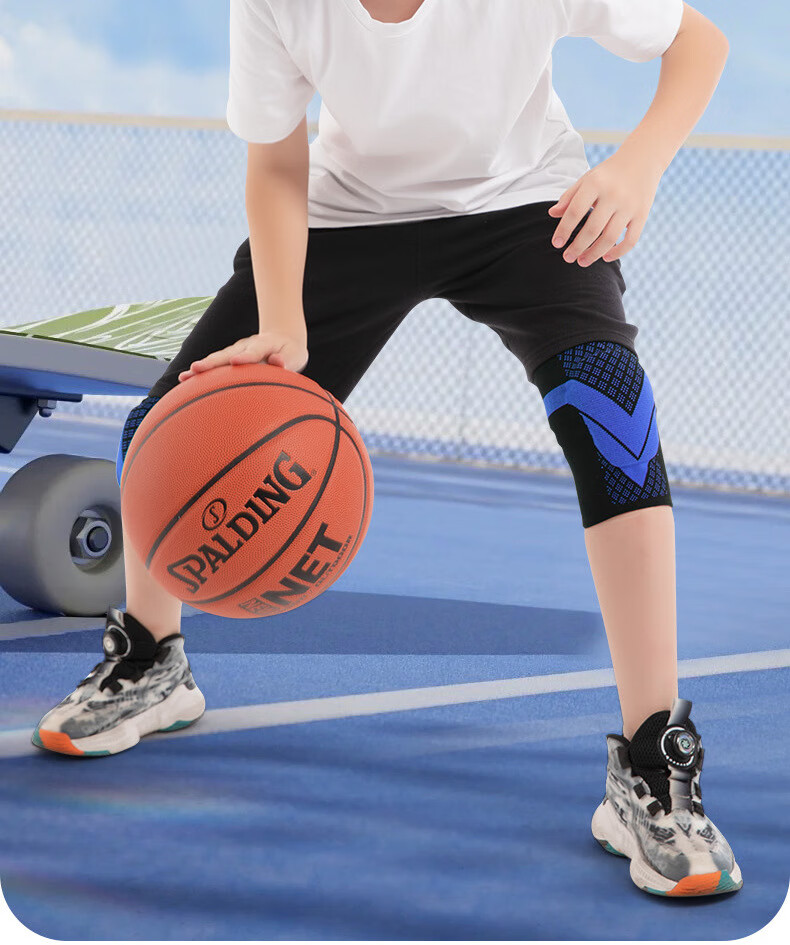 Ousen Kids Basketball Knee Pads Football Sports Professional Knee Protection Anti-Fall Honeycomb Shockproof Gear for Children Playing Basketball 11