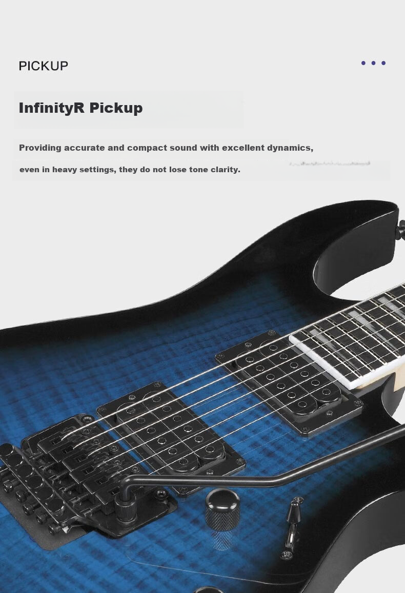 IBANEZ GRGR330EX Electric Guitar, Entry-Level for Beginners, BKF Matte Black 6