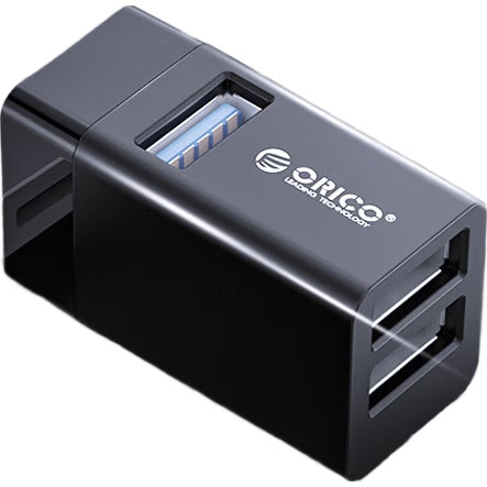 USB-хаб ORICO MINI 3-в-1, док-станция с прямым подключением, черный