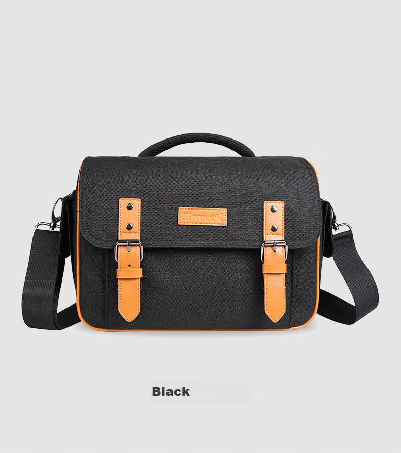 Pulewei Shoulder Crossbody Camera Bag, Protective Rain Cover, Waterproof, for Mirrorless And DSLR Users, Professional Lens Travel Portable Storage Bag 17