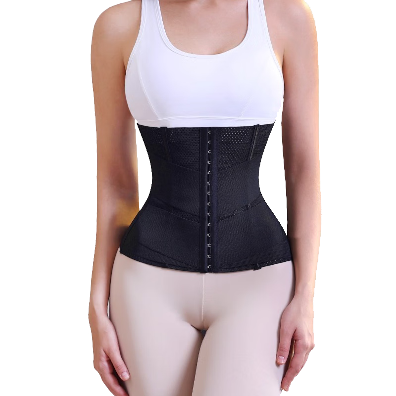 Langsha Thin Double-Layer Compression Waist Slimming Belt Women's Strong Postpartum Waist Trainer Tummy Control Waist Cincher