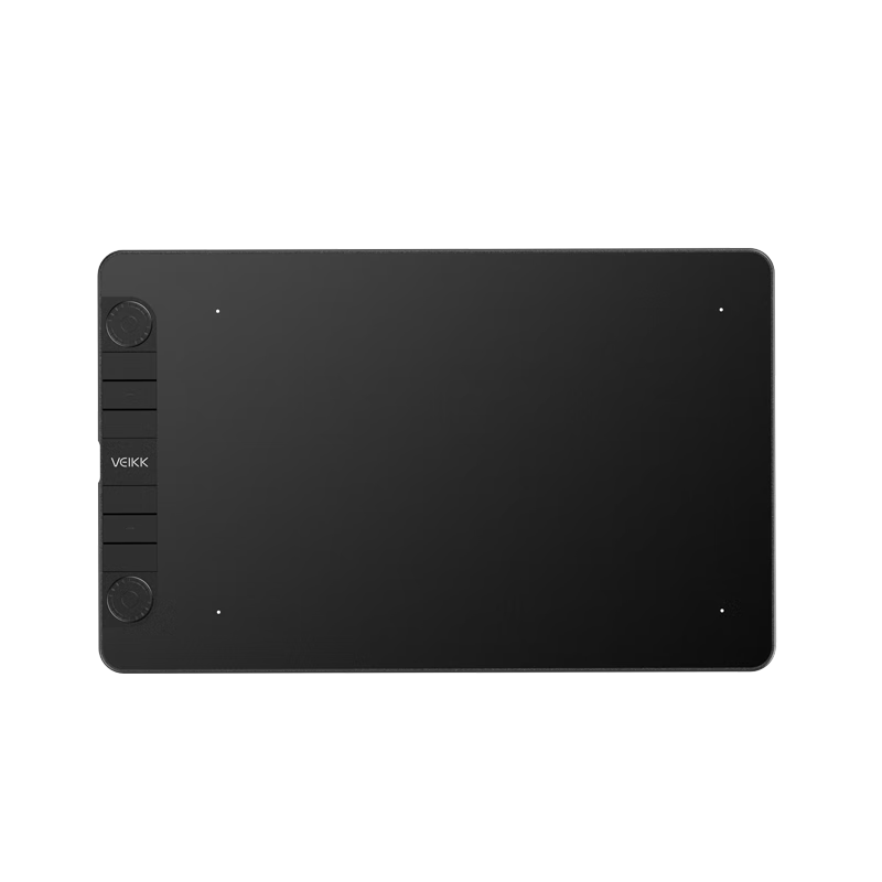 Huike (VEIKK) HK1060 Huike Digital Stylus, 10x6 Inch Dual Dial Encoder, 16K High-Pressure Low-Latency, Can Connect to Computer And Mobile Phone Drawing Board, Handwriting And Signature Pad
