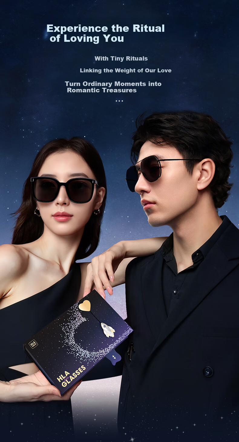 HLA Birthday Gift Polarized Sunglasses for Men, Practical Eyewear Gift Box for Boyfriend, Husband, Father 7