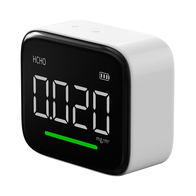 DUKA CO2 Detector CO2 Concentration Monitor Multifunctional Temperature and Humidity Meter Clock Indoor Home CF1