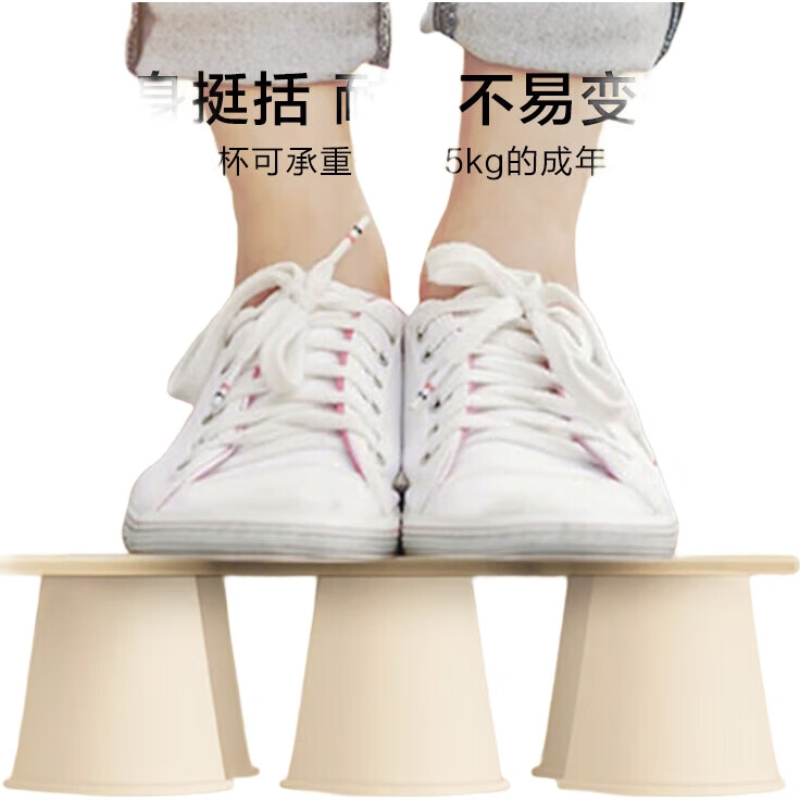 Одноразовые бумажные стаканчики JD Original, утолщенные, оптовая продажа для офиса, бизнеса и дома, 230 мл [1000 шт.]