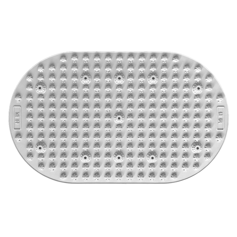 Guifeng Liquid Soft Silicone Foot Massage Pad, Ultra-Slow Running, Foot Sole Massage Mat, Acupoint Dredging Toe Pressure Plate, Gray