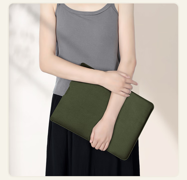 Biyoumei Laptop Sleeve Compatible with Lightweight 13-inch Apple Xiaomi Huawei Leather Magnetic-free Protective Case 12