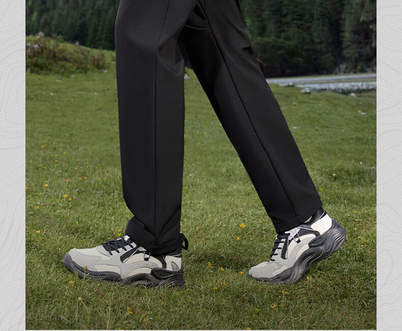 361° Men's Autumn Winter Sports Outdoor Running Water-Repellent Fleece Lined Straight Pants 652544708D-2 22