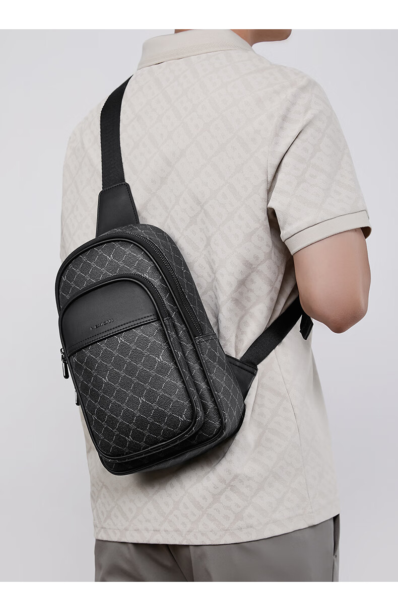 MEXICAN Printed Crossbody Bag, Shoulder Bag for Men, Casual Commuter Backpack, Chest Pack, Phone Bag, Messenger Bag, Birthday Gift for Me 5