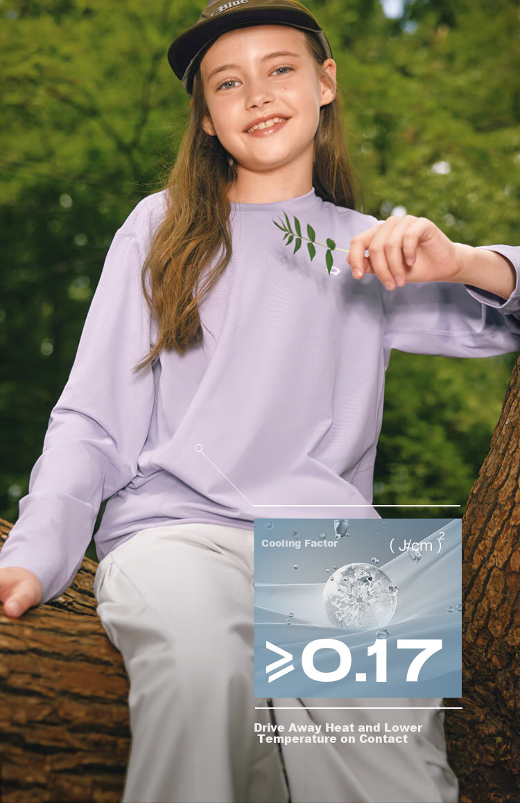 BALABALA Balaone Children's Clothing, Kids' Long-Sleeve T-Shirt, New Autumn Style for Boys And Girls, Quick-Dry, Cool-Feeling, Sun Protection Top 6