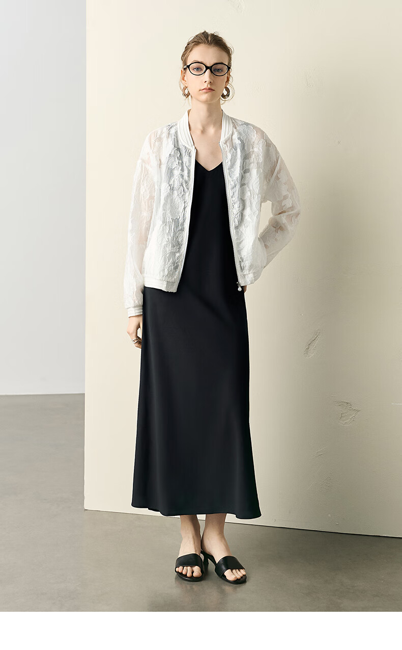 YANYEE White Casual Cardigan for Women Summer 2025 Thin Hollow Crochet Breathable Outerwear White M 20