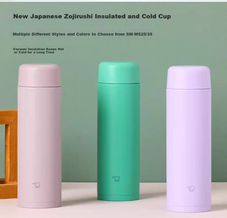 ZO JIRUSHI Imported Mini Insulated Bottle 250ml Compact Pocket Versatile Student Portable Thermos MS35 HM 4