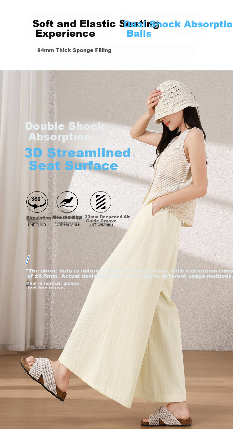 XUEXIMAN Women's Lightweight High-Waisted Straight-Leg Casual Quick-Dry Wide-Leg Pants with Skirt, Summer 2026 New Style, Ice Silk Fabric 6