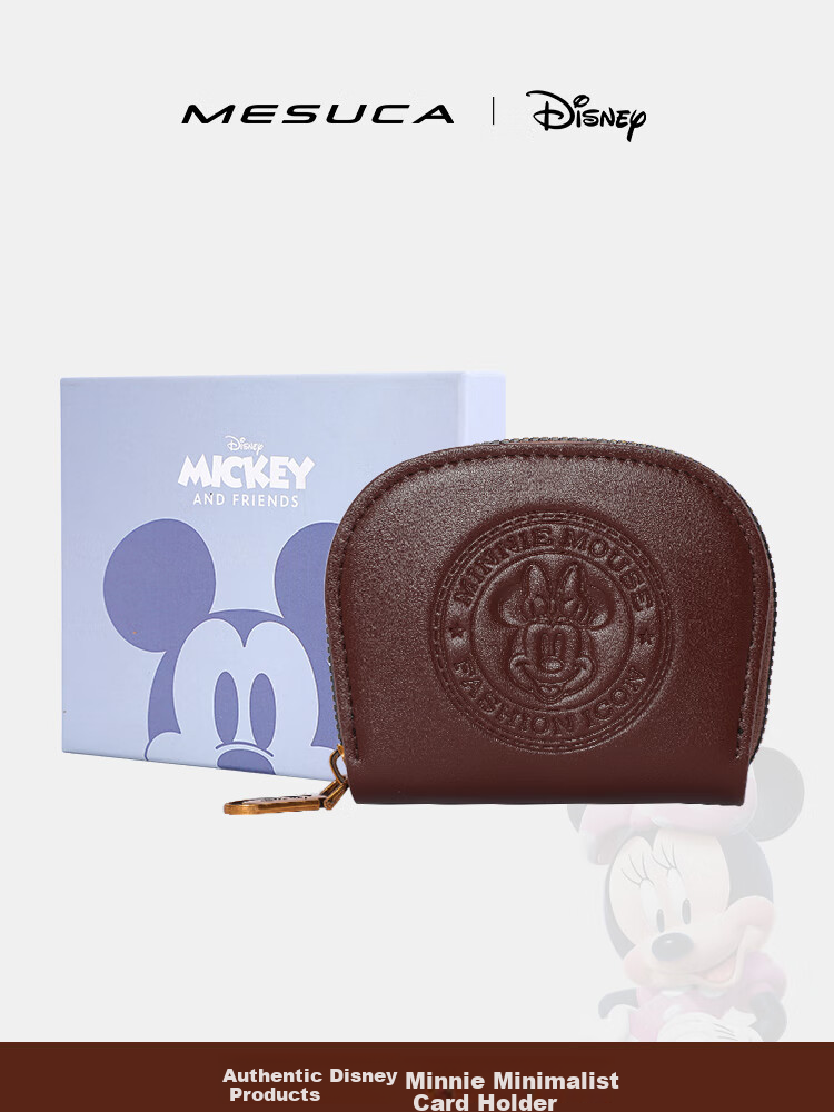 Disney Mickey Mouse Card Holder, Women's Purse, Ladies' Wallet, ID Holder, Coin Purse, Birthday Gift for Girls 1