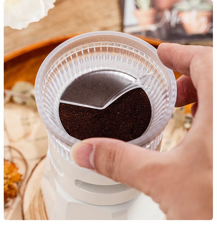 Zigo Moka Pot Powder Dispenser Universal Powder Dispenser [Dual Valve for 2 Cups, Single Valve for 3 Cups] 12