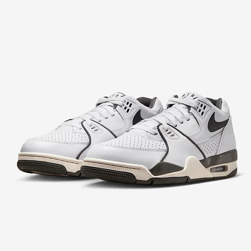 NIKE Men's Casual Shoes AIR FLIGHT '89 LOW Sneakers HJ4484-101 White-Gray Size 40
