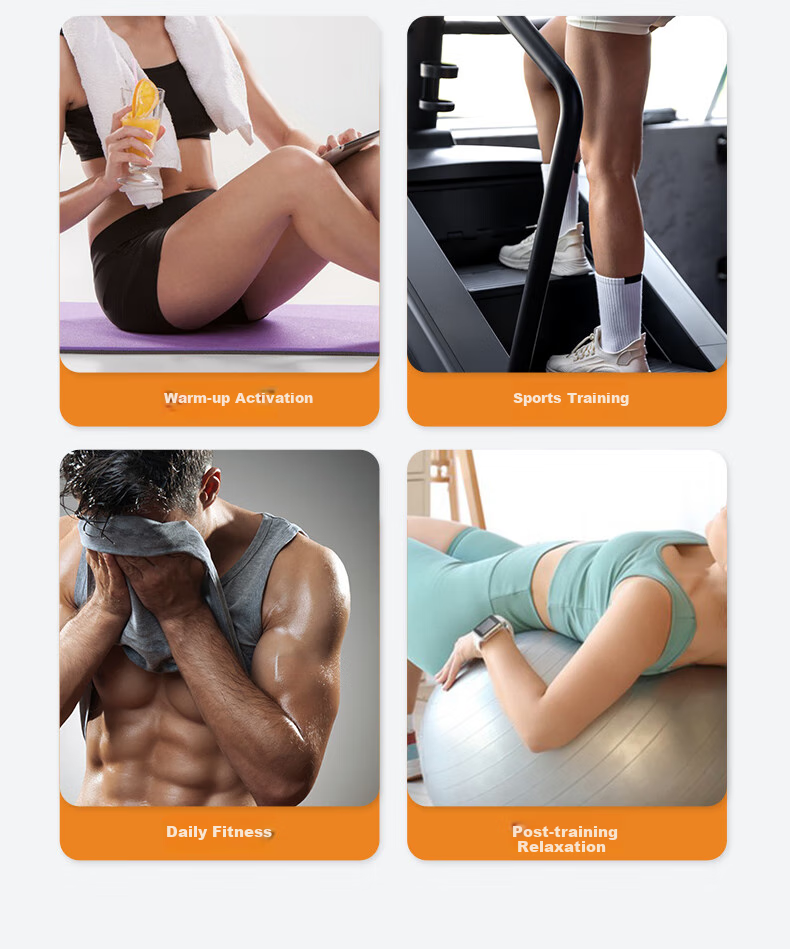 Smart VK Muscle Stimulation Device, Relaxation Electrotherapy Device, Massager, Full-Body Post-Operative Muscle Recovery Exercise, Full-Angle Accelerator 4