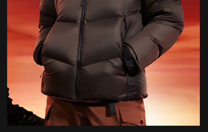 Camel Volcano PRO Goose Down Jacket Dilireba Same Style Unisex Thickened Hooded Down Coat M35CR07101 26