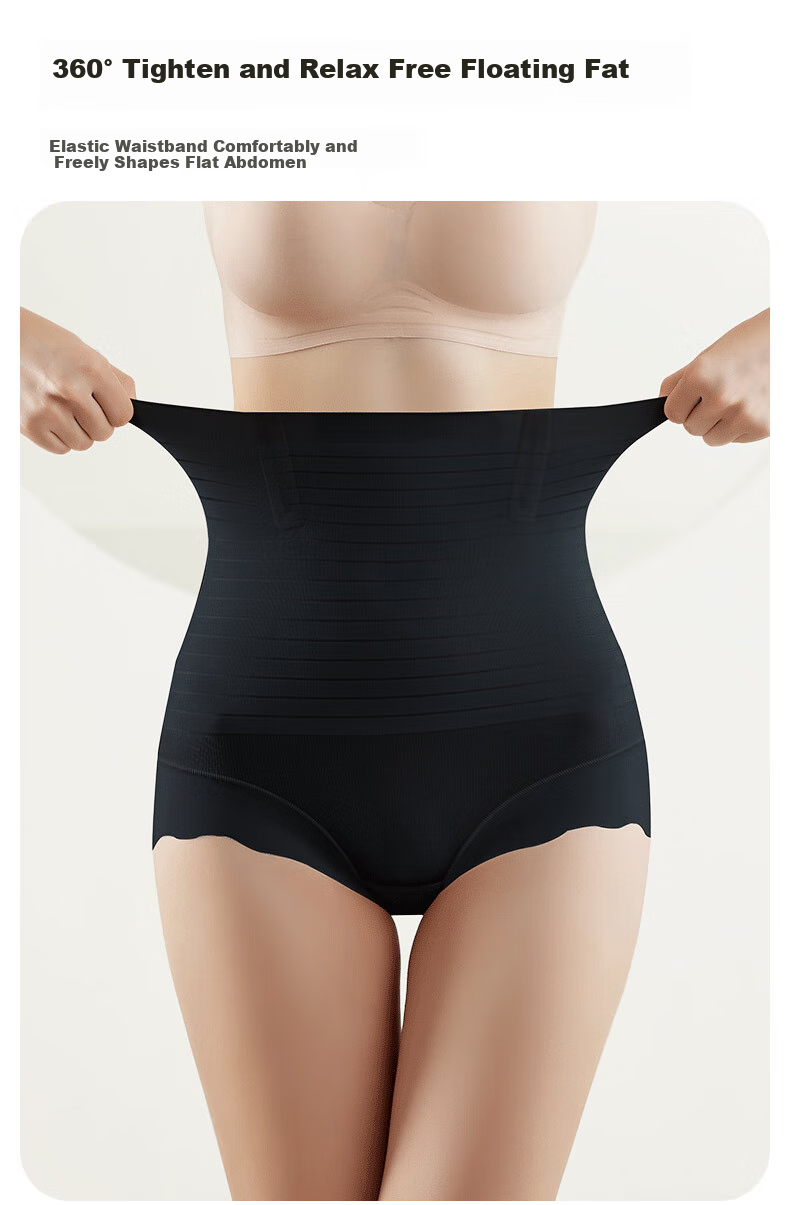 FitonTon High-Waisted Tummy Control Underwear for Women, Postpartum Belly Slimming Pants, Powerful Tummy Control, Seamless Thin Shaping Underwear for Postpartum Recovery 4