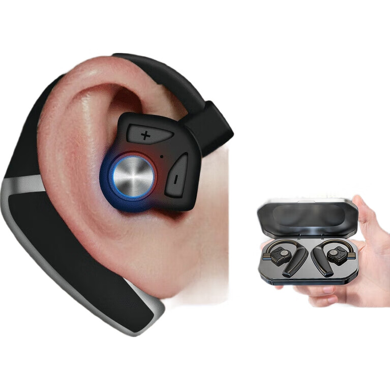 Беспроводные Bluetooth-наушники Guiyin B1 с двойным ухом, сверхдолгим временем ожидания, внутриканальные, для бега, спорта, музыки, вождения, с шумоподавлением, совместимые с Huawei, OPPO, Apple, Vivo