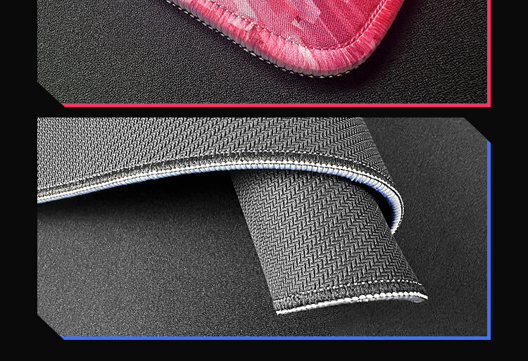 AOC GP500JM/93 Jian 99 FPS Smooth Microfiber Woven Gaming Mouse Pad 490x420x5mm Thickened Edge-Bound 9