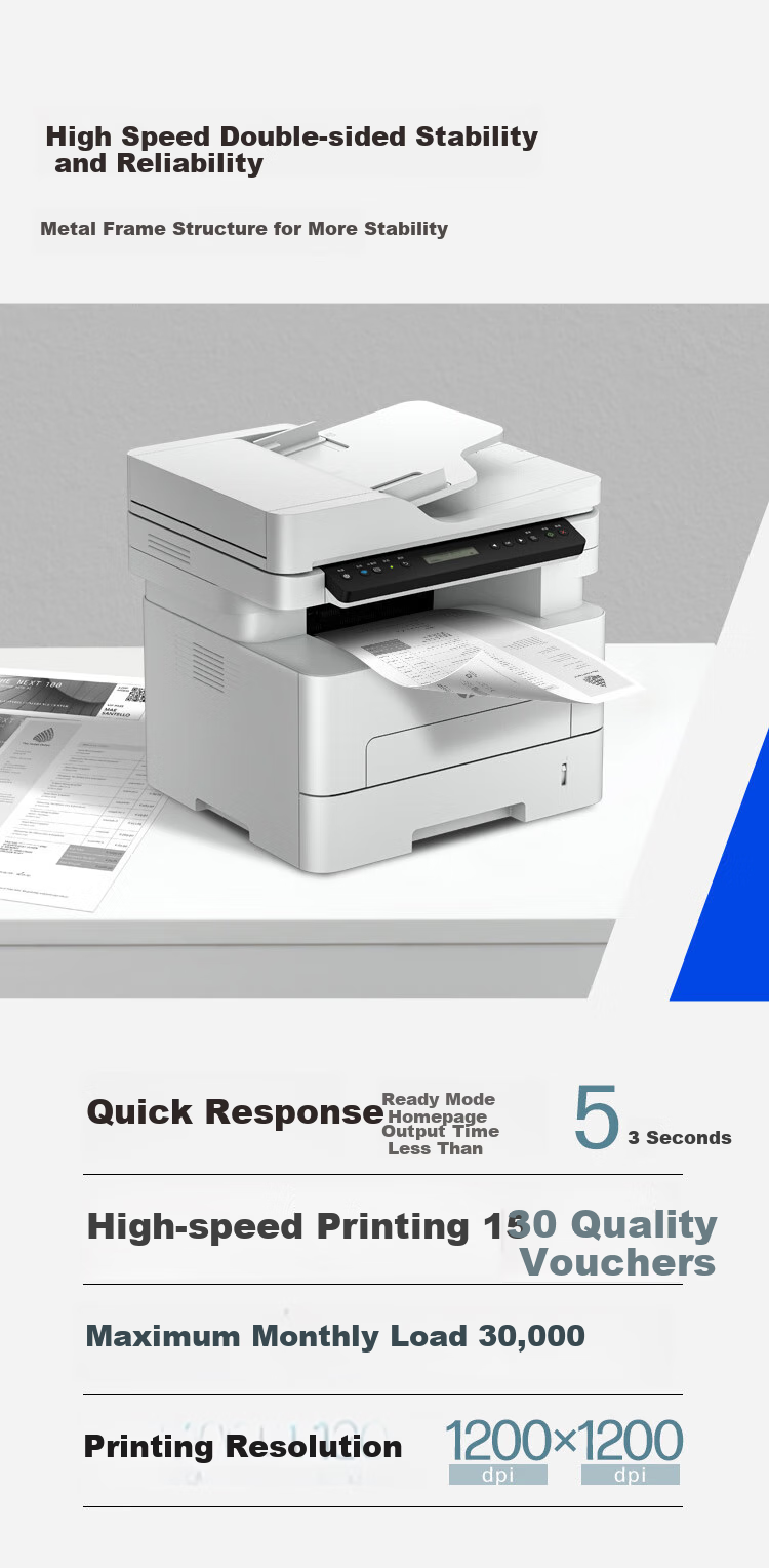 HP 323sdnw Laser Wireless Automatic Duplex Printer, Copier, Continuous Copying And Scanning Black And White All-In Machine for Office Printing with One-Year On-Site Service 4