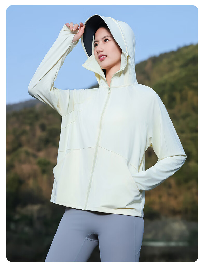 Combo Summer New Self-Operated Women's Sun Protection Jacket UV Protection Outdoor Breathable Thin Ice Silk Cycling Coat Sunproof Clothing 22