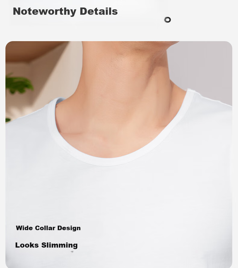 SEPTWOLVES [100% Cotton Soft Comfortable] Wide Shoulder Tank Top for Men, Pure Cotton Undershirt Sleeveless T-Shirt, Sports Fitness Vest Sweat Shirt 9
