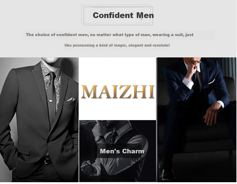 ROMON Suit Vest for Men, Slim Fit Business Professional Work Attire, Wedding Groom Waistcoat Vest, Men's Suit Jacket 5