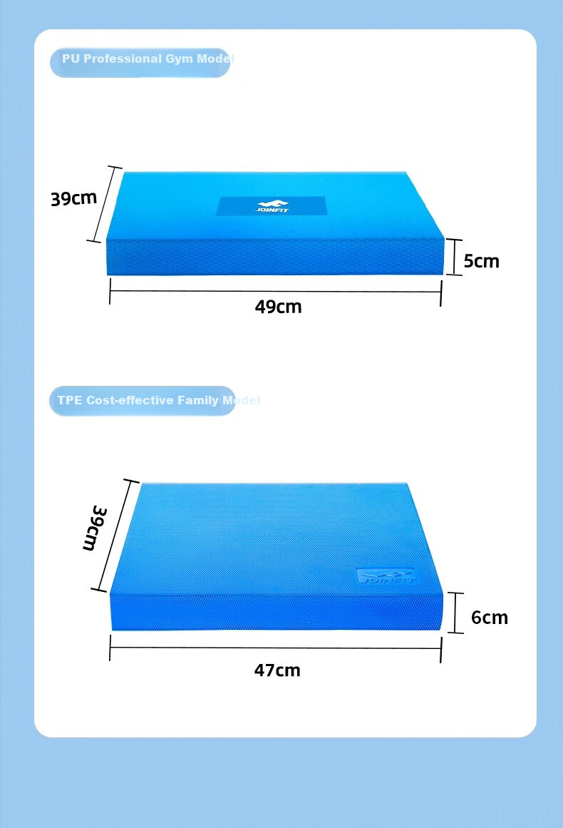 JOINFIT Balance Soft Step Core Training Balance Stabilizing Ankle Training Yoga Mat, Blue, J.B.001C-J 11