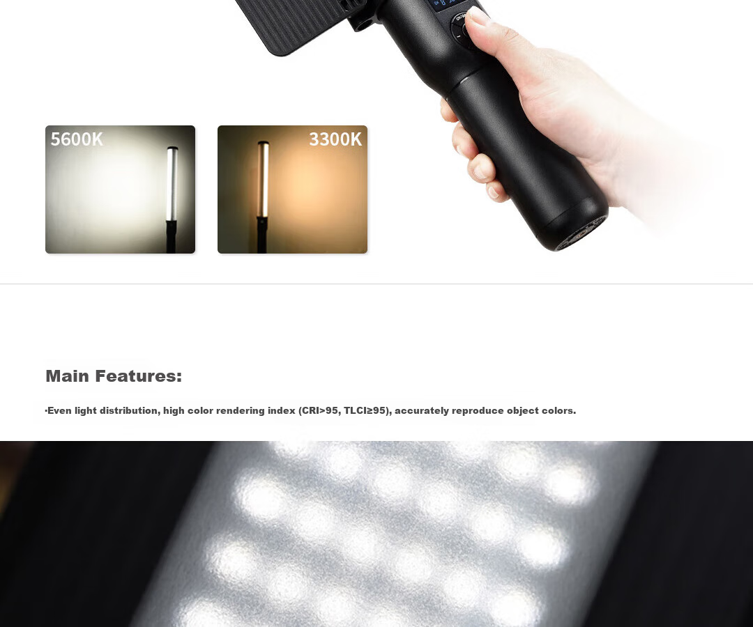 Godox LC30Bi Desktop Fill Light, Jewelry And Accessories Tabletop Shooting Video Live Streaming Constant Soft Light LED Photography Lamp 1