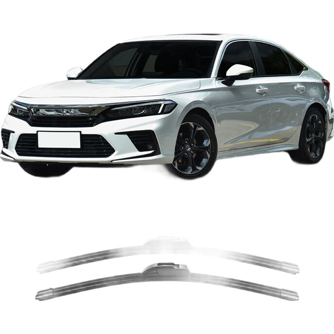 Бескаркасные дворники Ouji для Honda Civic 10 (2016-2021), 60 см, комплект из 2 шт.