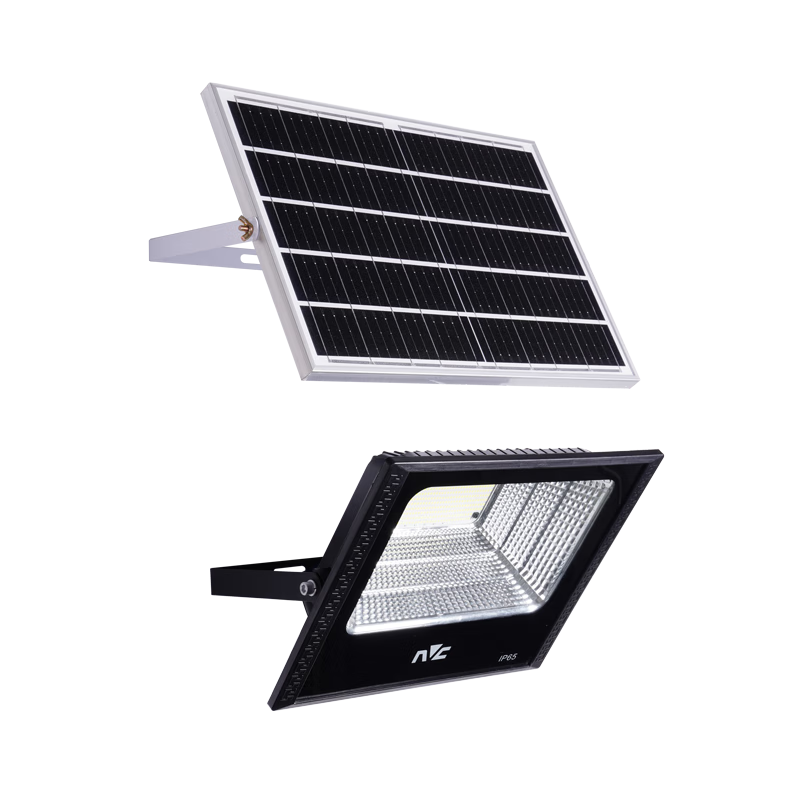 NVC Solar Outdoor Floodlight Waterproof Light Control Remote 750lm for 40㎡