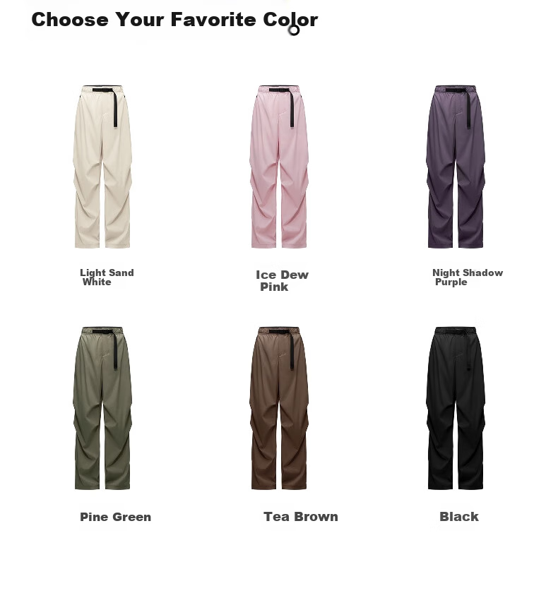 Jiao Nei [Liu Haocun Same Style] Cool Air 505 Wide-Leg Pants Women's Sports Sun Protection Summer Casual 25