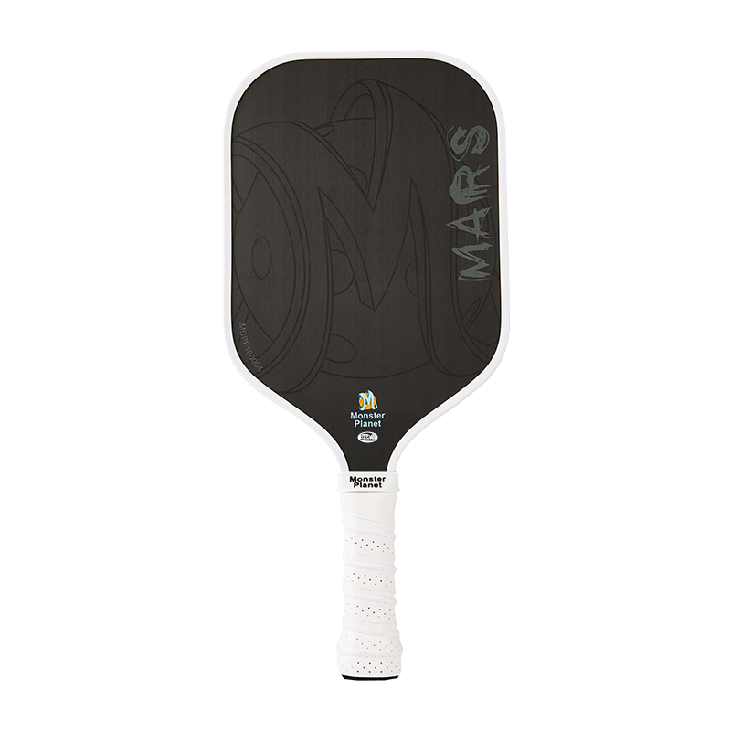 Monsterplanet Monster Planet Pickleball Paddle Set T700 Matte Carbon Fiber USPA Certified 16mm Mars Tournament Paddle