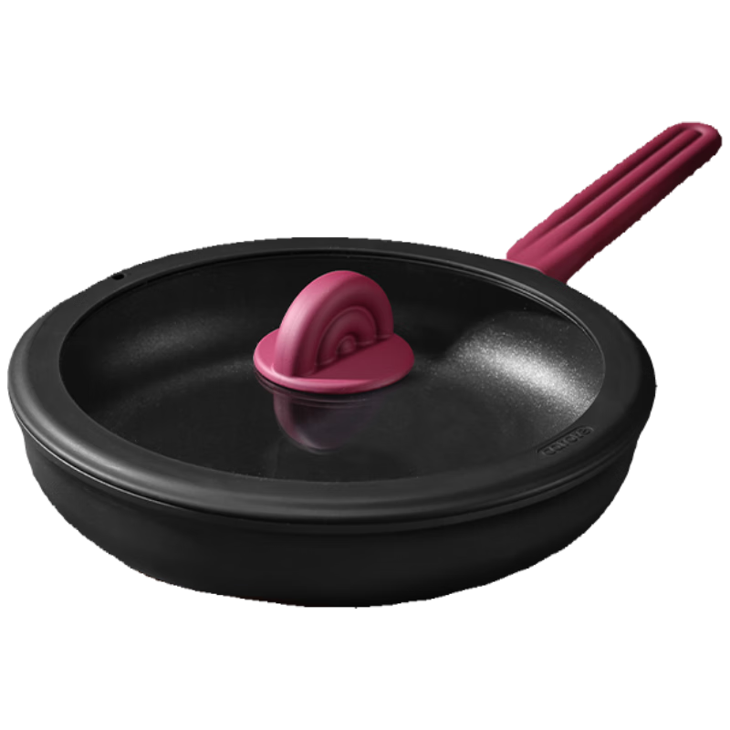 Carote 28cm Non-Stick Frying Pan Titanium Steak and Egg Pan for Induction and Gas Stoves