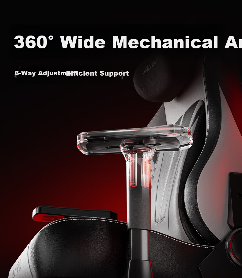 AutoFull C3Pro Little White Bear Ergonomic Gaming Chair for Women, Computer Chair, Office Chair, Reclining Chair for Long Sitting 14
